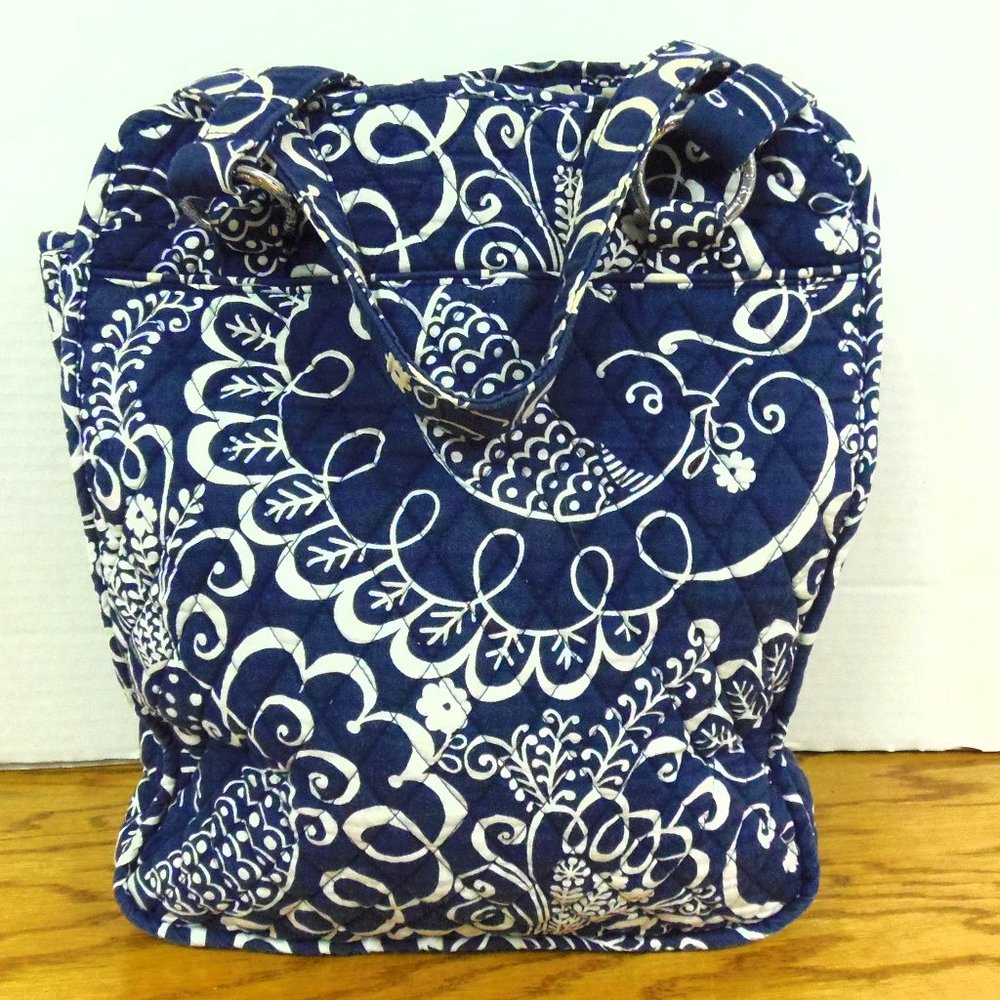 Vera Bradley  Blue/ White Tapestry Bag